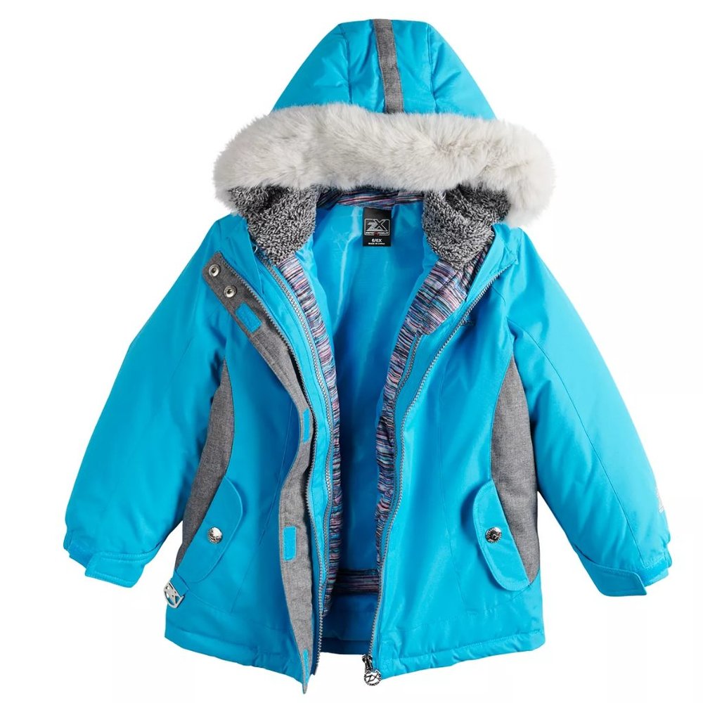 Girl ZeroXposur Carol 3-in-1 Jacket NWT Sz 4-5